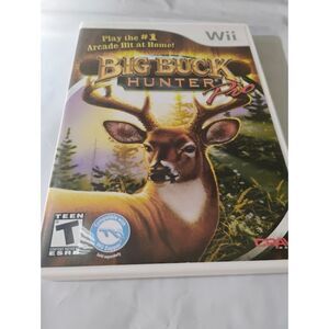 Big Buck Hunter Game For Nintendo Wii With Instruction Manual